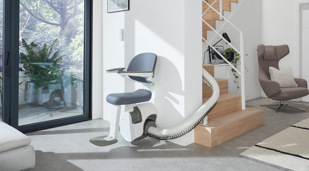 San Francisco Curved Stair Chair Lift